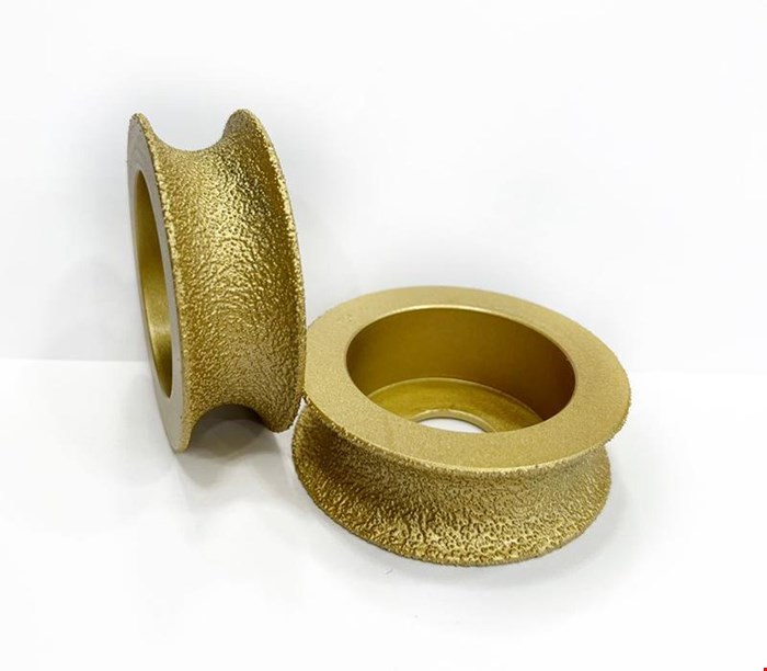 ابزار لبه زن سنگ تخم مرغی 2 سانت سنگ  اگلی کد 27