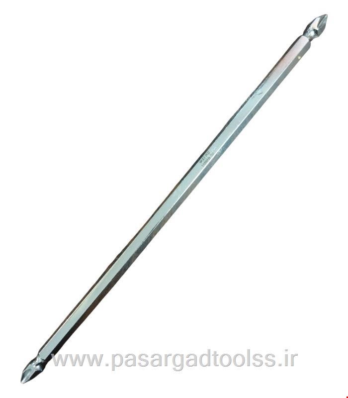 نوک پیچ گوشتی دوسر چهارسو 20سانتیمتر PH2*PH2*200 ولف