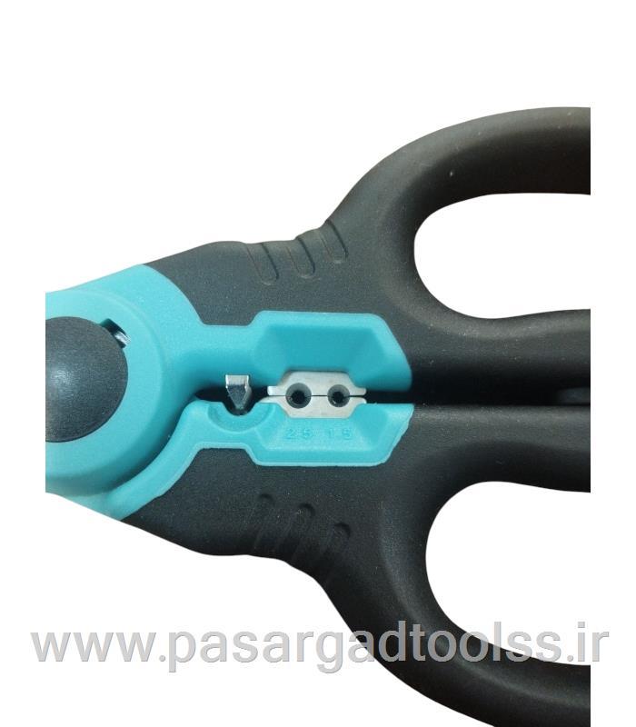 قیچی برقکاری، سیم‌لخت‌کن و پرس حرفه‌ای گرین استار مدل 11409P 