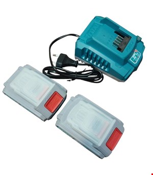 مجموعه دو عددی باتری یدک 20 ولت 2 AH  توتال به همراه شاژر 50 وات