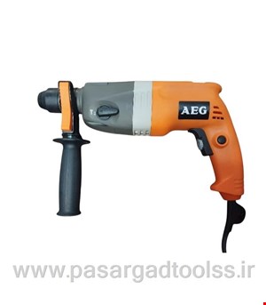 دریل بتن کن آ ا گ مدل BH22E چهار شیار 650 وات دیمر دار دو حالته