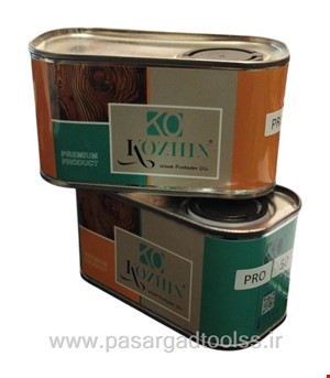 روغن گیاهی ظروف چوبی دو جزئی پرو 300 میل کوژین  KOZHIN