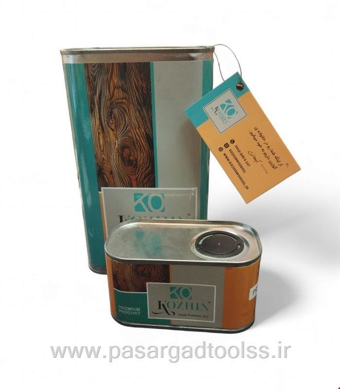روغن گیاهی ظروف چوبی دو جزئی پرو 1200 میل کوژین  KOZHIN
