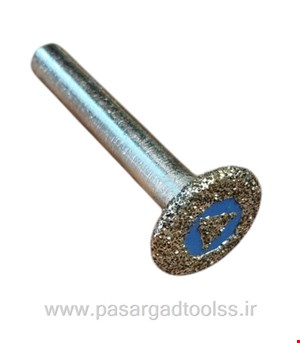 دیسک الکتروپلیت انگشتی سایز 16 دنباله 6 بلید کات آبی