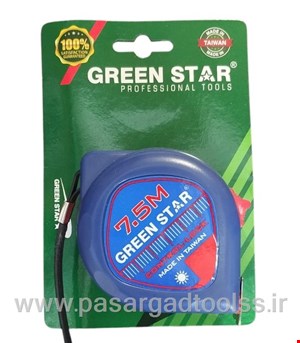 متر 7.5 متری 7.5M*25mm برند گرین استار