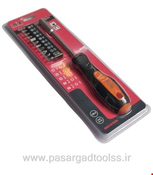 ست پیچ گوشتی و نوک پیچگوشتی 11 پارچه 