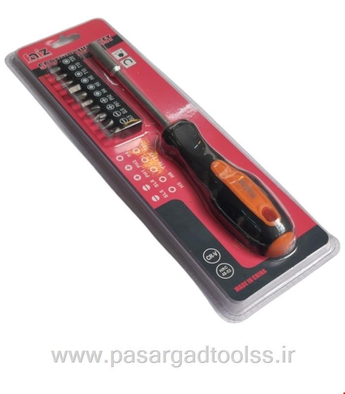 ست پیچ گوشتی و نوک پیچگوشتی 11 پارچه 