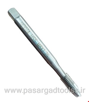 قلاویز ماشینی سایز 8 با گام 1.25 موتا (قلاویز یک مرحله ای)