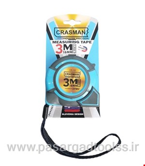 متر نشکن سه متری عرض 16 mm کراسمن 
