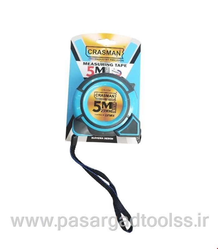 متر نشکن پنج متری عرض 25 mm کراسمن