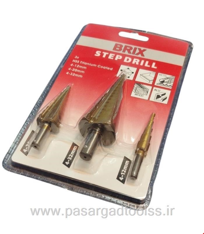 ست سه تایی مته کاجی بریکس