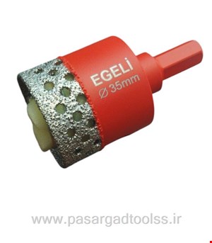 گردبر سنگ و سرامیک پرسلان سر دریلی  سایز 35  ایگلی (EGELI) 