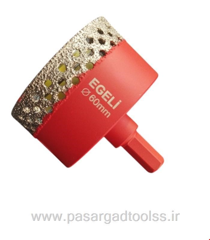 گردبر سنگ و سرامیک پرسلان سر دریلی  سایز 60 ایگلی (EGELI) 