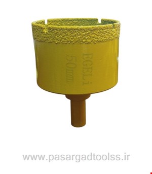 گردبر سنگ و سرامیک پرسلان سر دریلی  سایز  50  ایگلی (EGELI) زرد