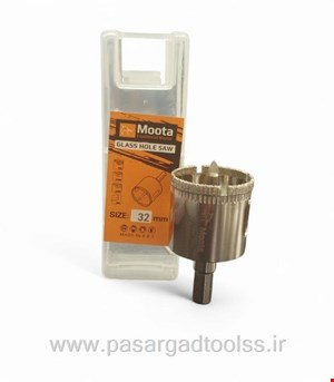 گردبر شیشه و سرامیک با مته سایز 32 میلیمتر موتا