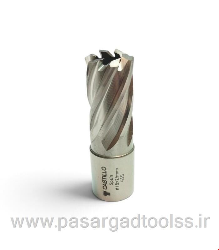 گردبر مگنتی سایز 18 به طول 25 میلیمتر CASTILLO کاستیلو HSS