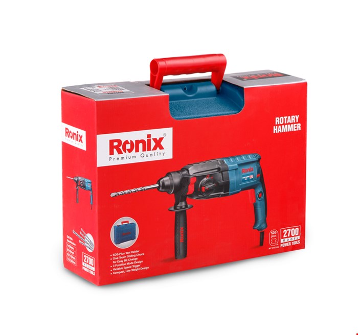 دریل بتن کن 28 میلیمتری ـ850وات ـ 3کیلویی رونیکس